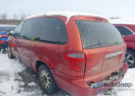 2001 Chrysler Town & Country Lxi z USA, uszkodzony, nr VIN 2C4GP54LX1R232155